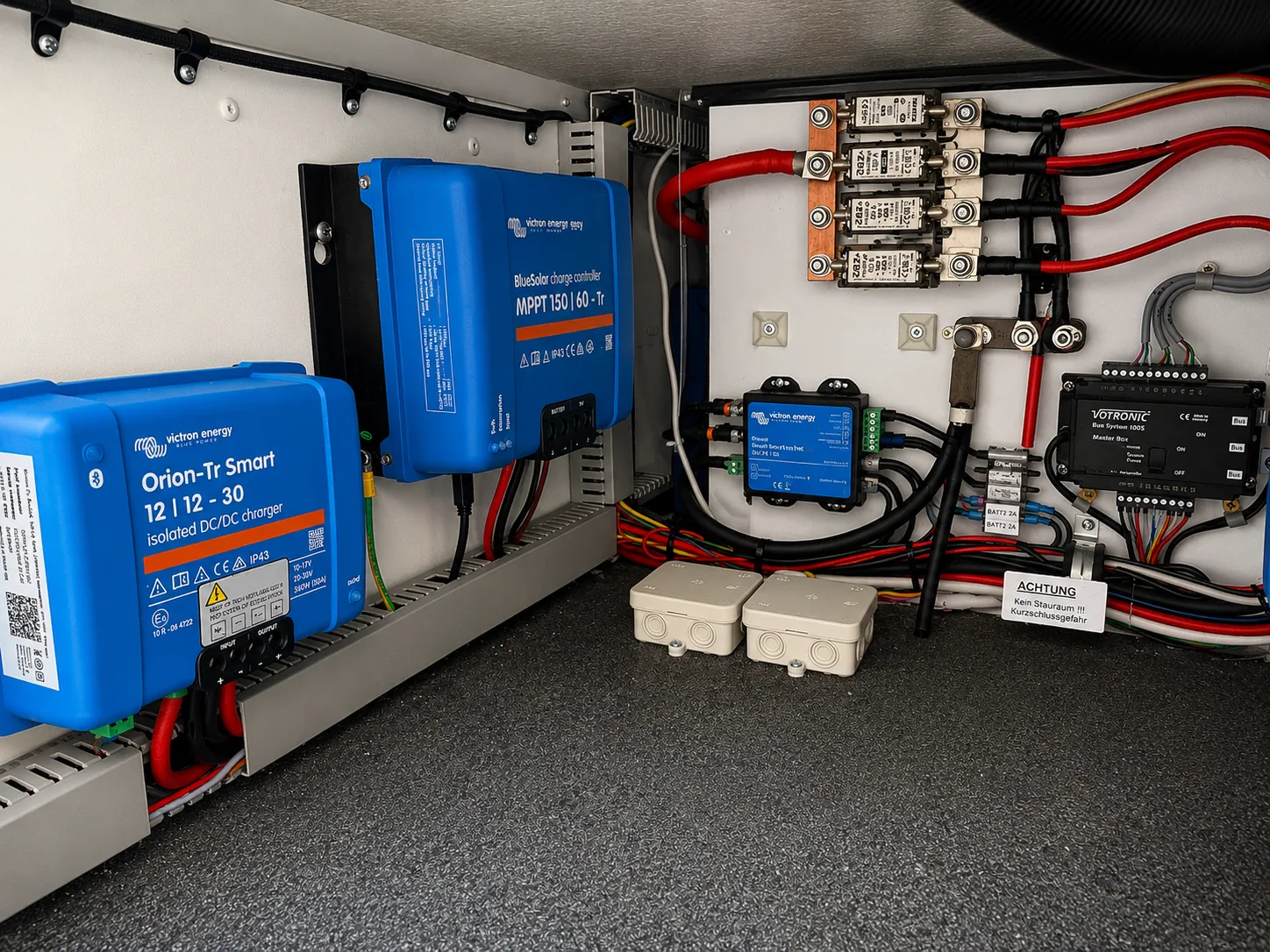 Elektroinstalace a LiFePO₄ baterie v Phoenixu